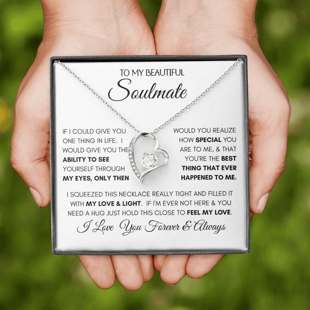 Beautiful Soulmate Special Forever Love Necklace
