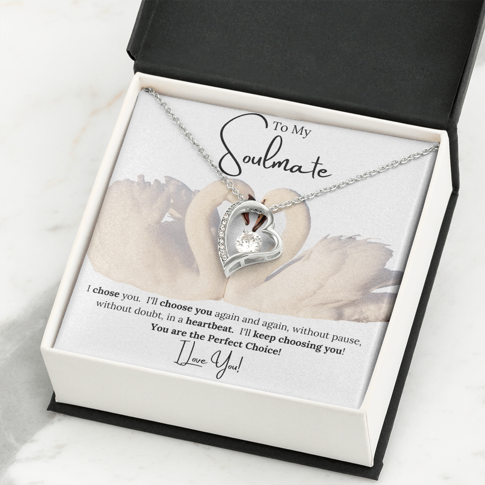 Forever Love Necklace Soulmate Choice For Her
