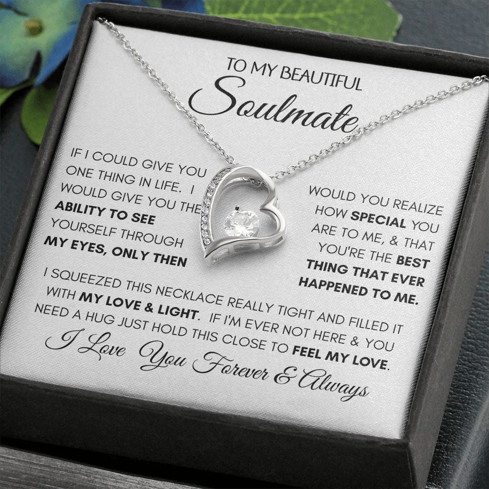 Beautiful Soulmate Special Forever Love Necklace