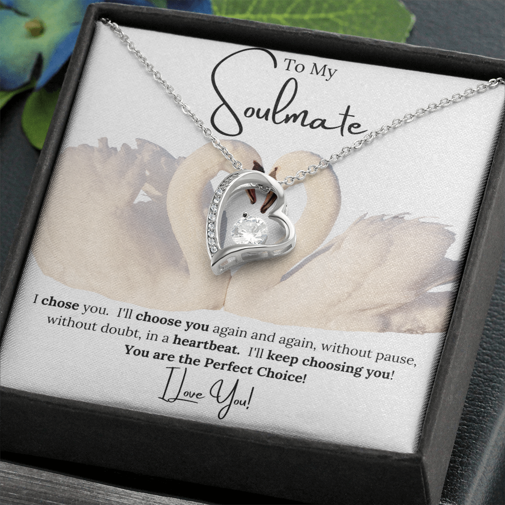 Forever Love Necklace Soulmate Choice For Her