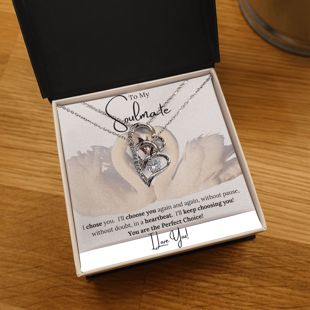 Forever Love Necklace Soulmate Choice For Her