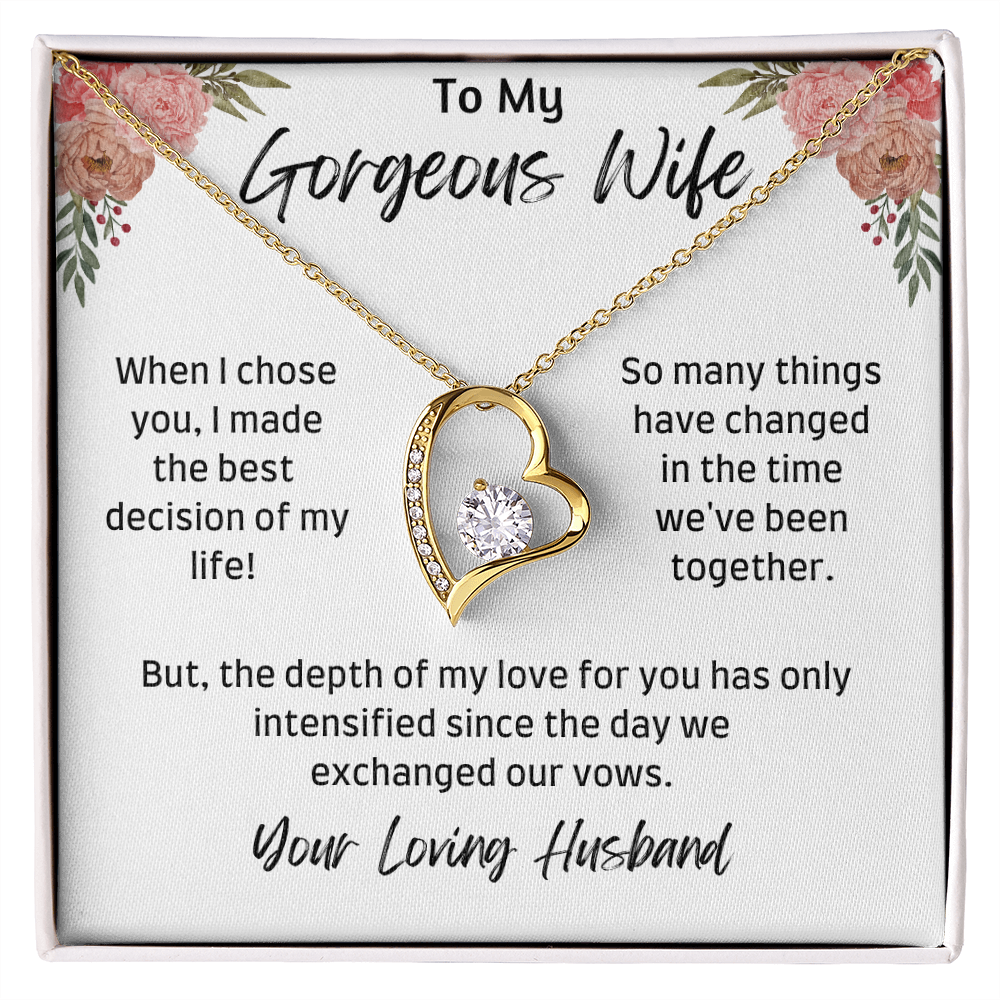 Gorgeous Wife / Forever Love Necklace