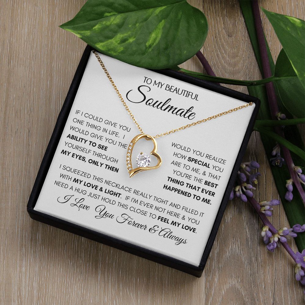Beautiful Soulmate Special Forever Love Necklace