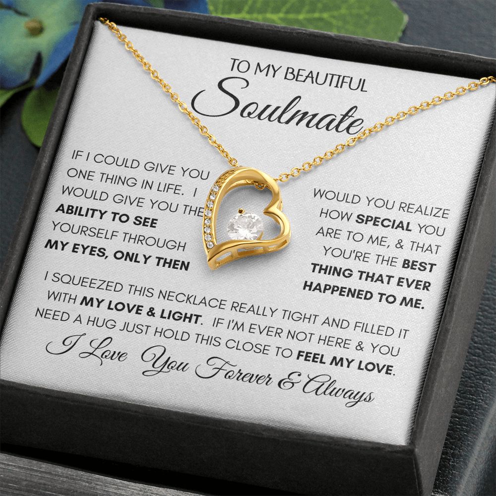 Beautiful Soulmate Special Forever Love Necklace