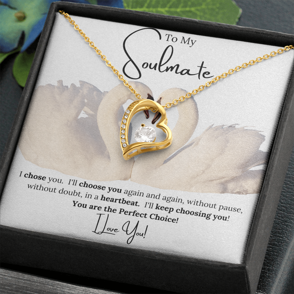 Forever Love Necklace Soulmate Choice For Her