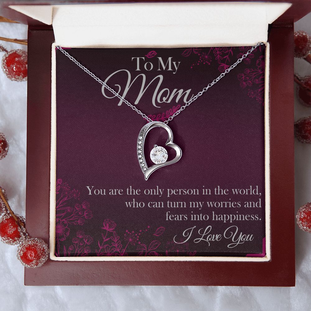 Mom You're The Only One Forever Love Necklace