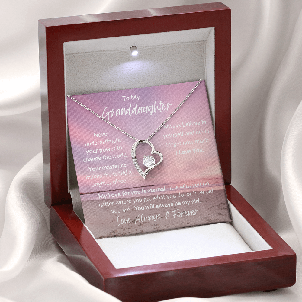 Granddaughter Eternal / Forever Love Necklace