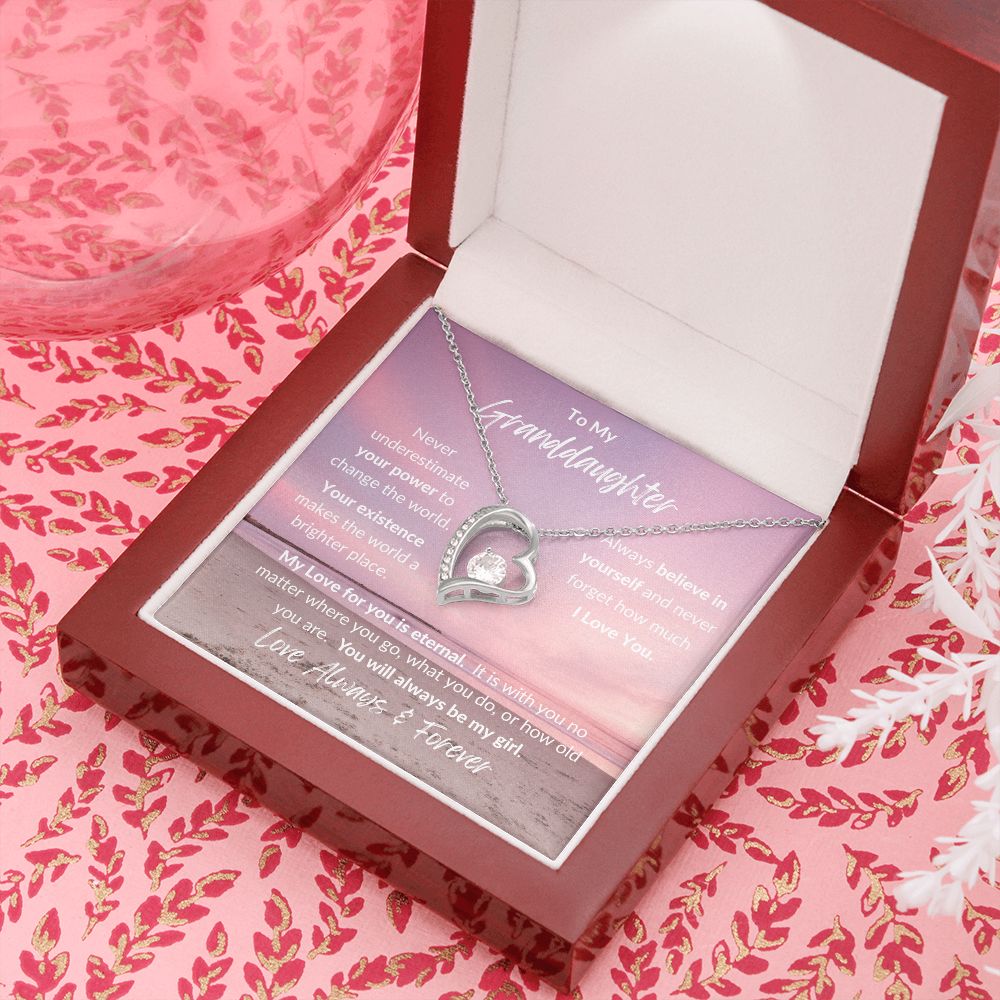 Granddaughter Eternal / Forever Love Necklace