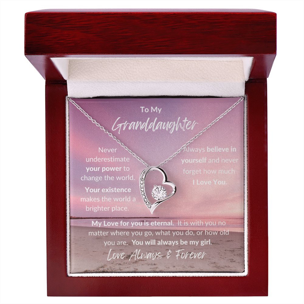 Granddaughter Eternal / Forever Love Necklace