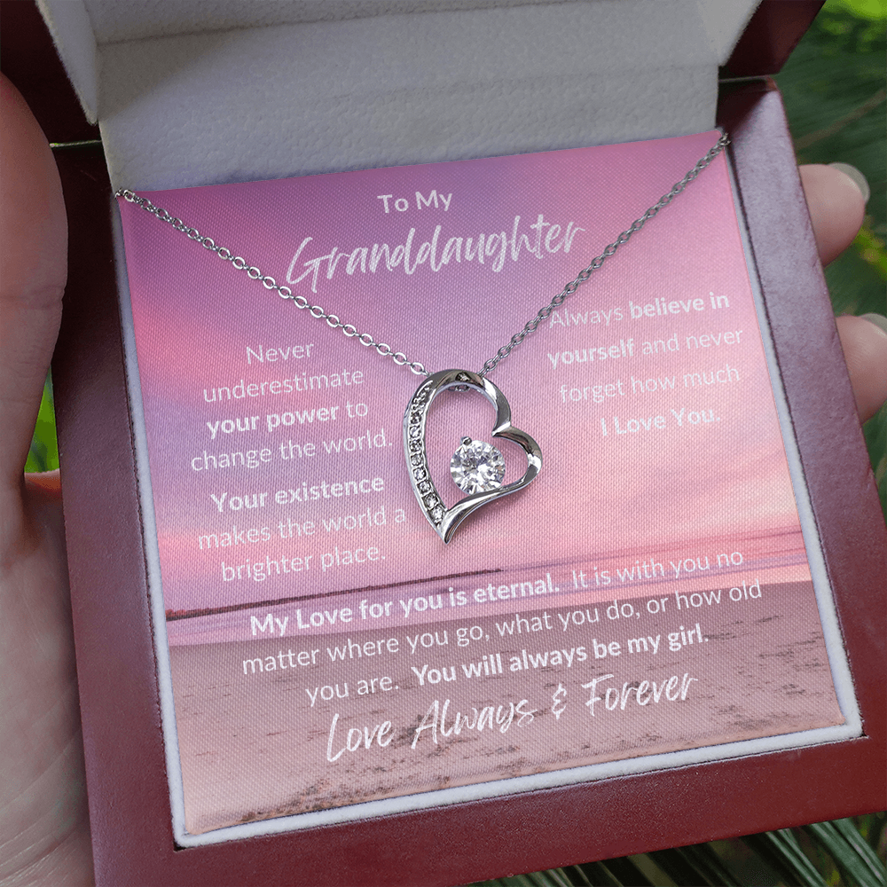 Granddaughter Eternal / Forever Love Necklace