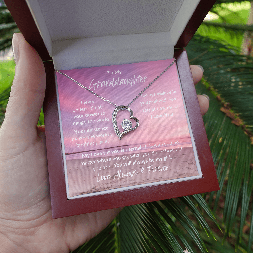 Granddaughter Eternal / Forever Love Necklace
