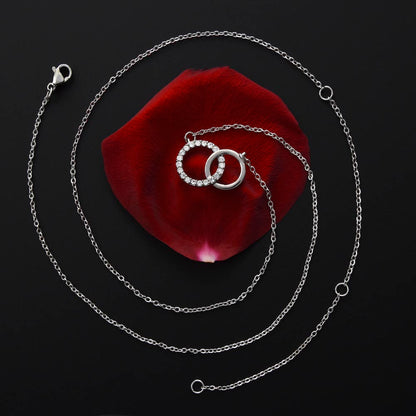 Mi Amor Rojo Corazon / Perfect Pair Necklace