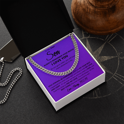 Dear Son Best Thing / Cuban Link Necklace