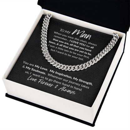 My Man All Cuban Link Chain