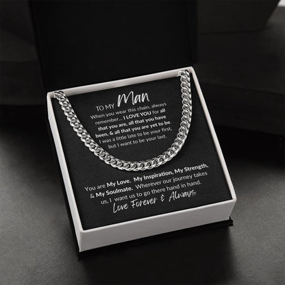 My Man All Cuban Link Chain