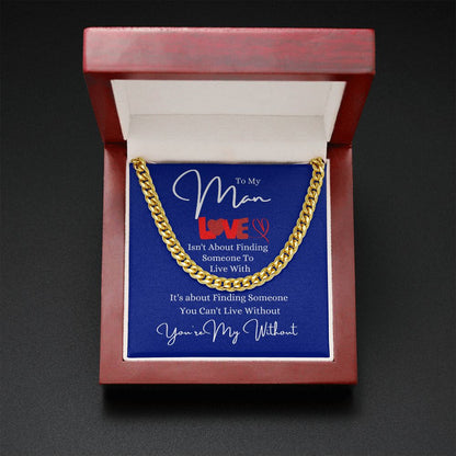 My Man Without Cuban Link Chain