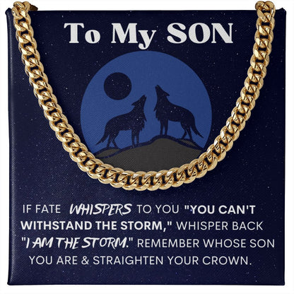 SON Storm Cuban Link Necklace
