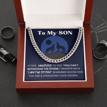 SON Storm Cuban Link Necklace