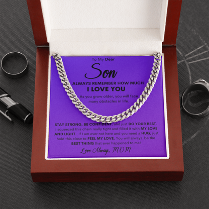 Dear Son Best Thing / Cuban Link Necklace