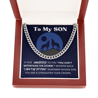 SON Storm Cuban Link Necklace