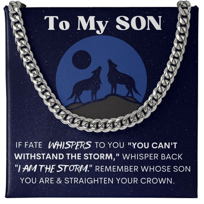 SON Storm Cuban Link Necklace