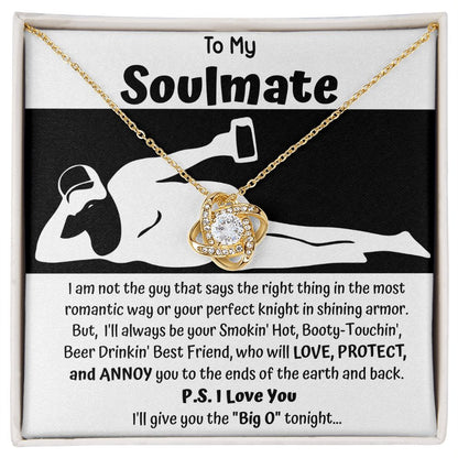 The "Big O" Soulmate Love Knot Necklace