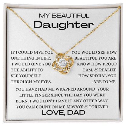 Beautiful Daughter One Thing Love Dad