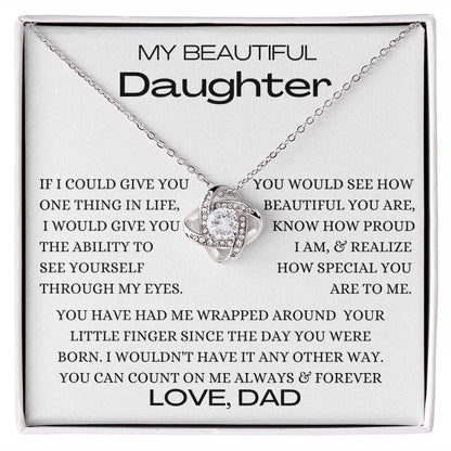 Beautiful Daughter One Thing Love Dad