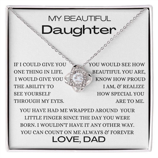 Beautiful Daughter One Thing Love Dad