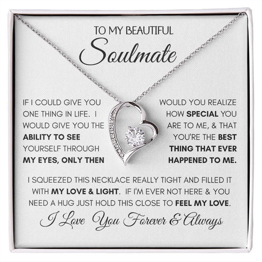 Beautiful Soulmate Special Forever Love Necklace