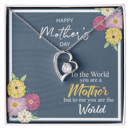 Mother's Day World Forever Love Necklace