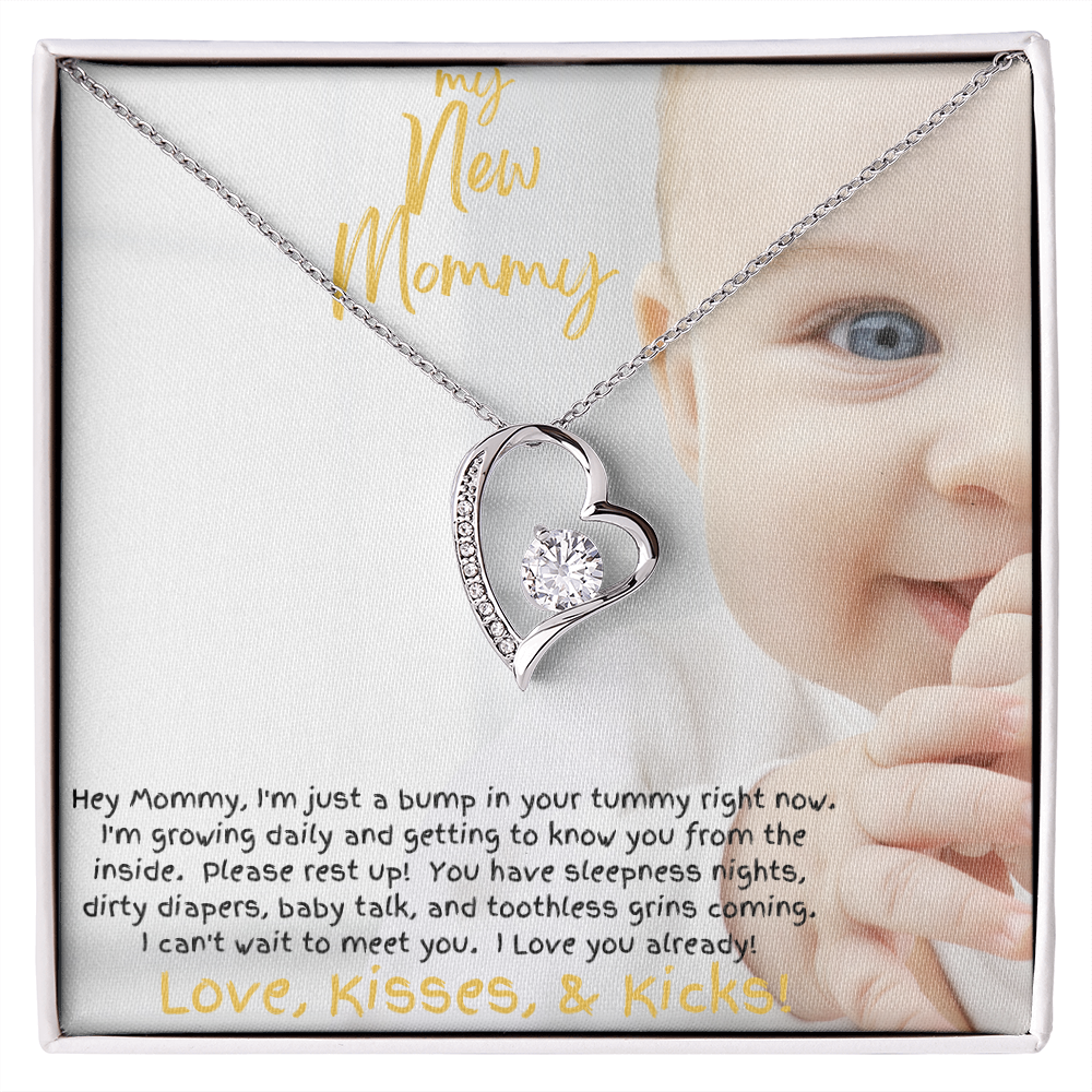 New Mommy / Forever Love Necklace