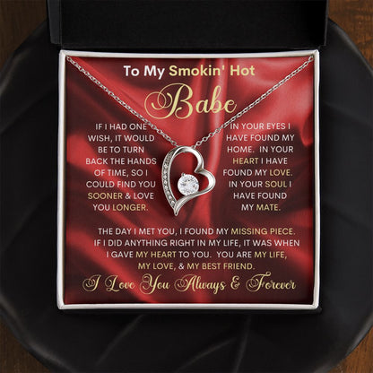 Smokin' Hot Babe / Forever Love Necklace