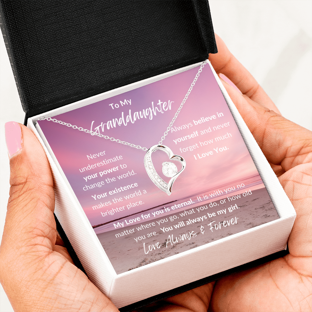 Granddaughter Eternal / Forever Love Necklace
