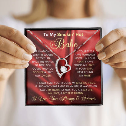 Smokin' Hot Babe / Forever Love Necklace