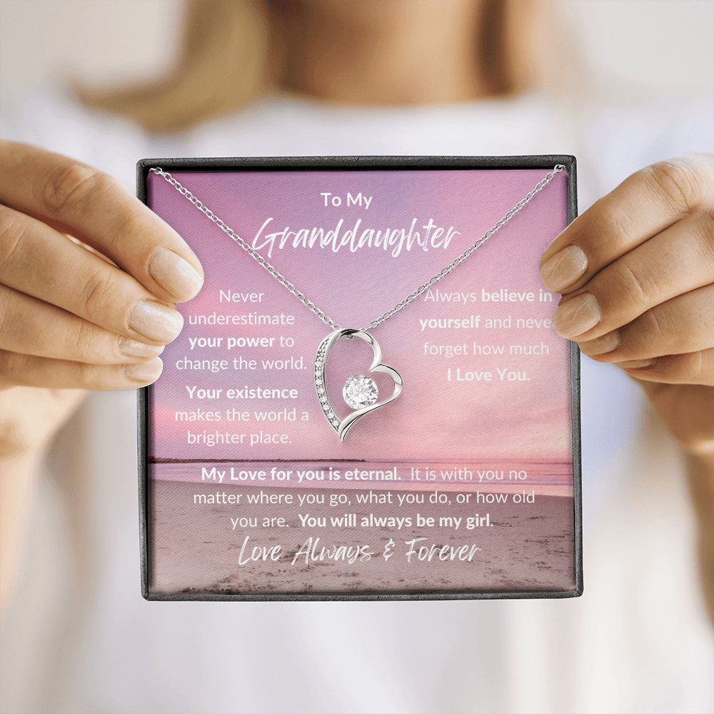 Granddaughter Eternal / Forever Love Necklace