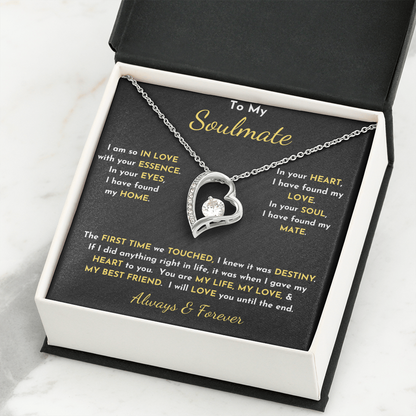 Forever Love Necklace /Soulmate for Her