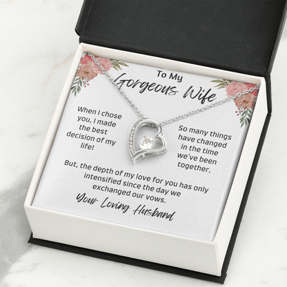 Gorgeous Wife / Forever Love Necklace