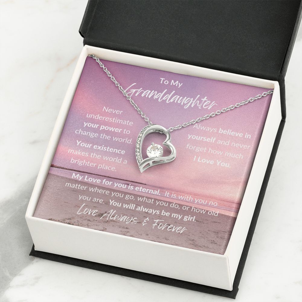 Granddaughter Eternal / Forever Love Necklace