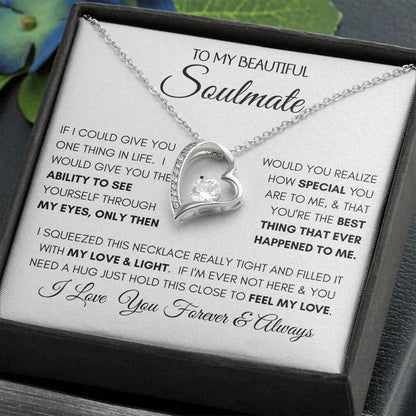 Beautiful Soulmate Special Forever Love Necklace