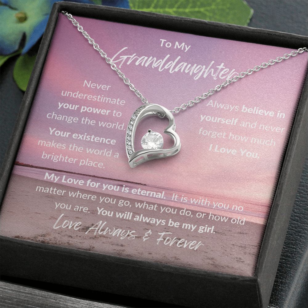 Granddaughter Eternal / Forever Love Necklace