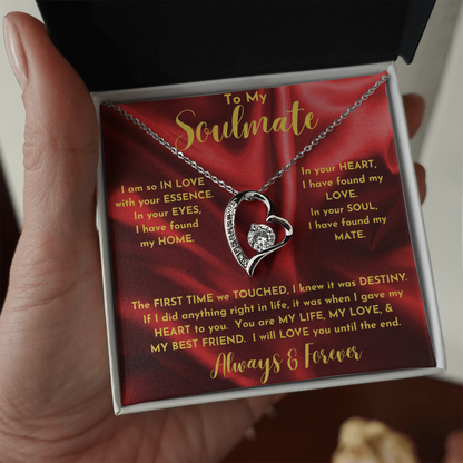 Soulmate Red Essence / Forver Love Necklace
