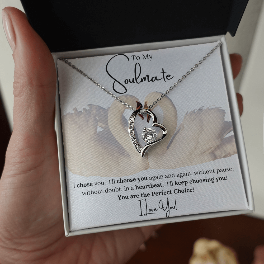 Forever Love Necklace Soulmate Choice For Her