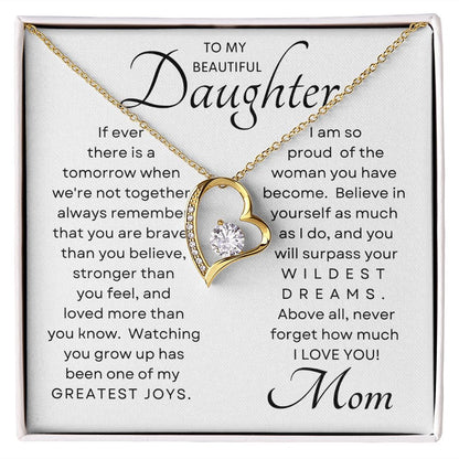 Daughter Greatest Joy Forever Love Necklace