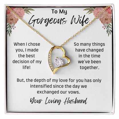 Gorgeous Wife / Forever Love Necklace