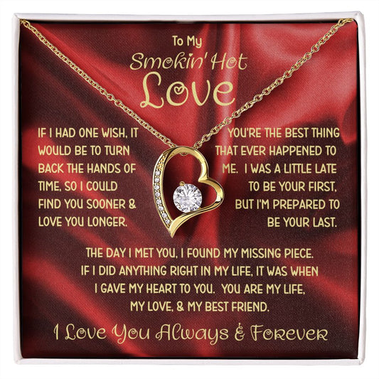 Smokin Hot Love Forever Love Necklace