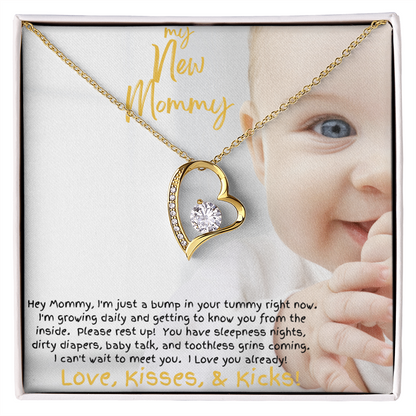 New Mommy / Forever Love Necklace