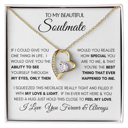 Beautiful Soulmate Special Forever Love Necklace