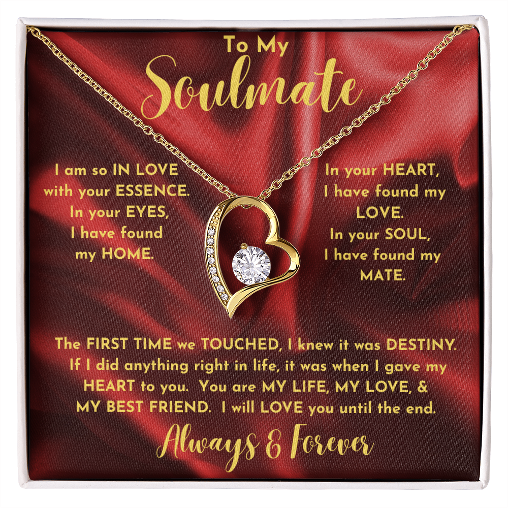 Soulmate Red Essence / Forver Love Necklace