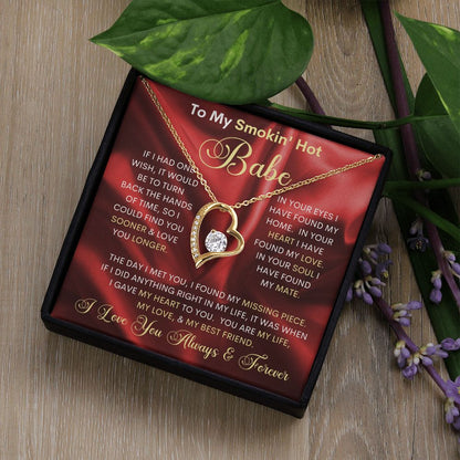 Smokin' Hot Babe / Forever Love Necklace